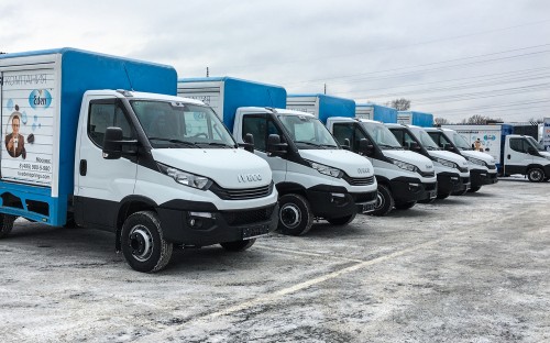 Группа компаний Eden Springs обновила автопарк новыми IVECO Daily