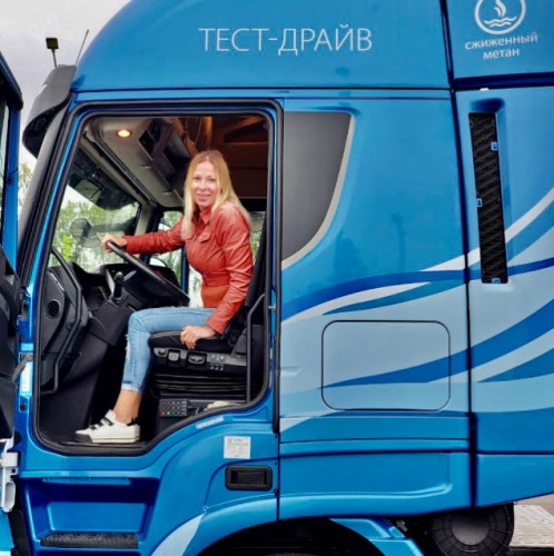 "Лиса Рулит" в IVECO Stralis на метане