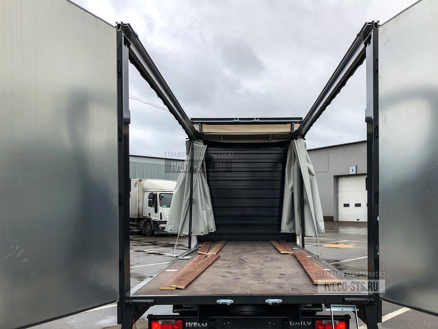 Замена будки на бортовой кузов ивеко дейли
